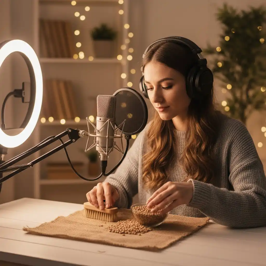 Professional ASMR Recording Setup with Spadio3D