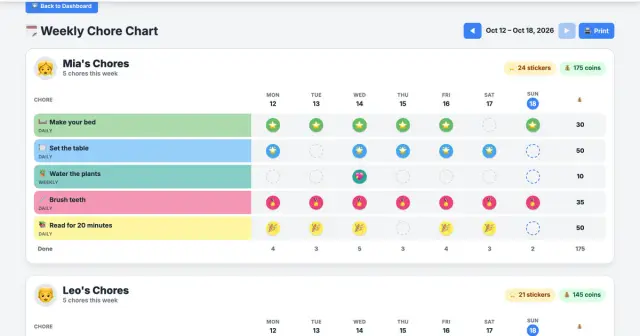 Chore App