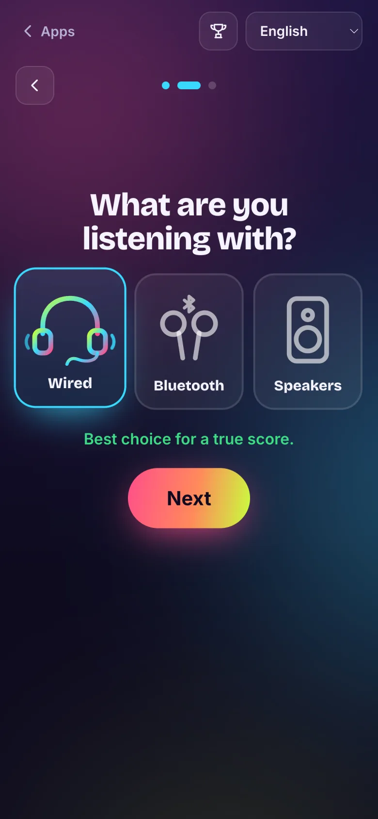 Setup: what are you listening with? Wired, Bluetooth or Speakers