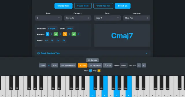 Piano Chords & Scales