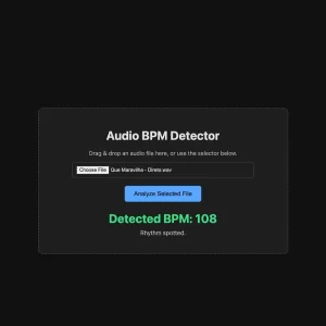 Suno BPM Detector