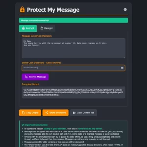 Protect My Message